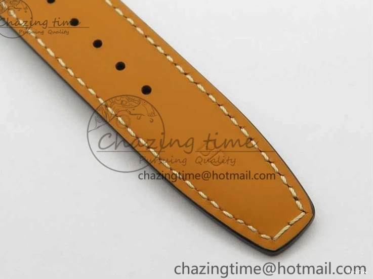 MIROTIME 0223 Premium Portugieser Perpetual Calendar IW503302 RG V9F 1:1 Best Edition Blue Dial on Black Leather Strap A 7098